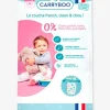 48 Couches Dermo-sensitives T4 (7-18 Kg) CARRYBOO Blanc – Carryboo 22