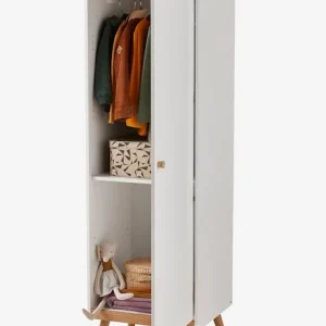 Armoire 1 Porte LIGNE CONFETTI Blanc/bois – Vertbaudet 12