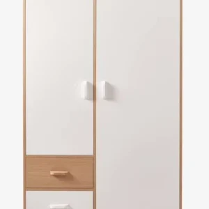 Armoire 2 Portes + 2 Tiroirs LIGNE HOPLA Blanc – Vertbaudet 10