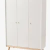 Armoire 3 Portes LIGNE CONFETTI Blanc/bois – Vertbaudet 20