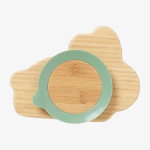 Assiette En Bambou Lapin Naturel – Vertbaudet 7