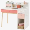 Bureau Enfant Léa Blanc – Bois – Vertbaudet 16