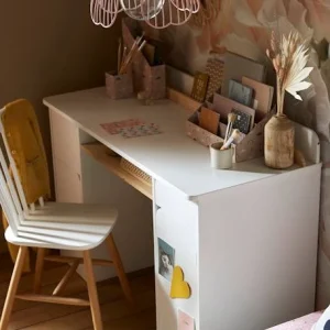 Bureau Enfant LIGNE ECLIPSE Blanc/bois – Vertbaudet 14