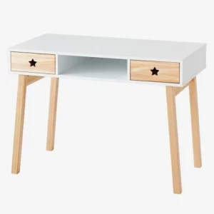 Bureau Enfant LIGNE GRANDE OURSE Blanc / Bois – Vertbaudet 9