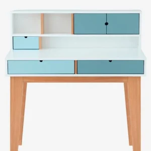 Bureau Enfant LIGNE OSLO Blanc/bleu/bois – Vertbaudet 14