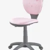 Chaise De Bureau Enfant à Roulettes Rose – Vertbaudet 8