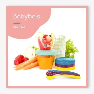 Ensemble De 12 Boîtes Hermétiques + 3 Cuillères Souples BABYMOOV Babybols Multi Set Multicolore – Babymoov 10