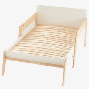 Lit Enfant évolutif 3 Tailles LIGNE RETRO Blanc Mate – Vertbaudet 12