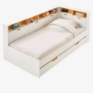 Lit Enfant Multi Rangements TRÉSOR Blanc – Vertbaudet 10