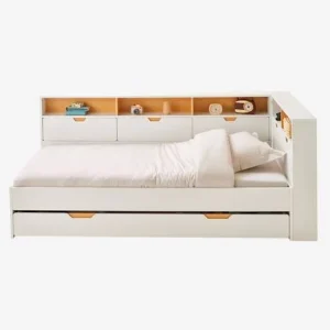 Lit Enfant Multi Rangements TRÉSOR Blanc – Vertbaudet 14