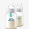 Lot De 2 Biberons 240 Ml Philips AVENT Anti-colic Avec Valve AirFree Transparent – Philips Avent 20