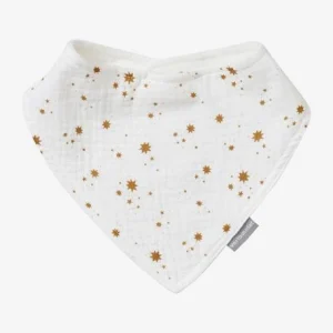 Lot De 3 Bavoirs Bandanas En éponge Et Gaze De Coton Caramel – Vertbaudet 10