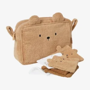 Trousse De Toilette Ourson En éponge Caramel – Vertbaudet 8