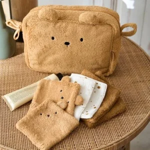 Trousse De Toilette Ourson En éponge Caramel – Vertbaudet 10